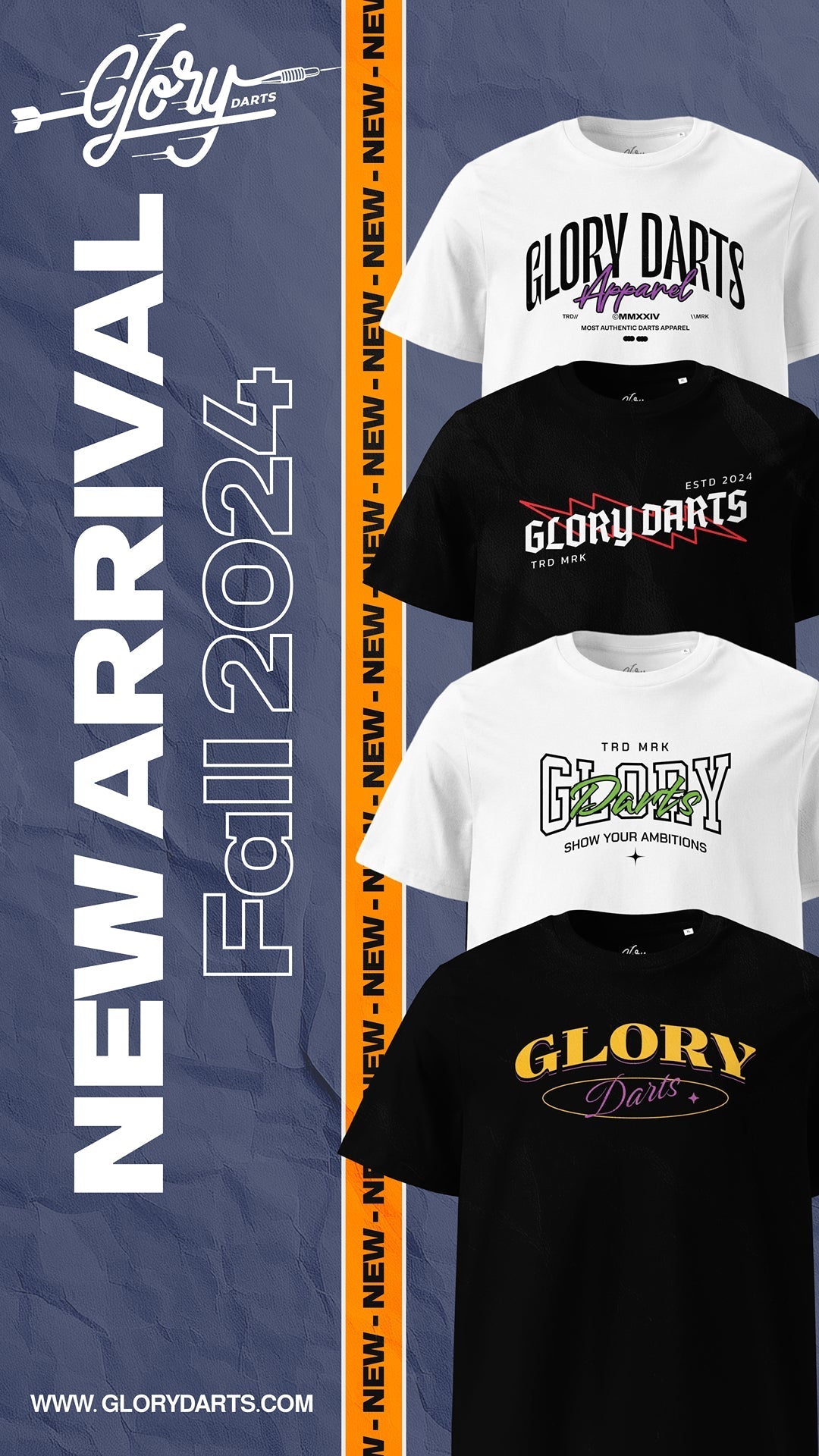 🎯 Die Glory Darts Neujahrs-Kollektion 2025 ist da! 🎉