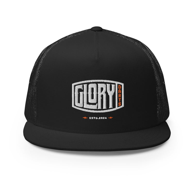 Glory Darts - Badge Trucker-Cap Orange
