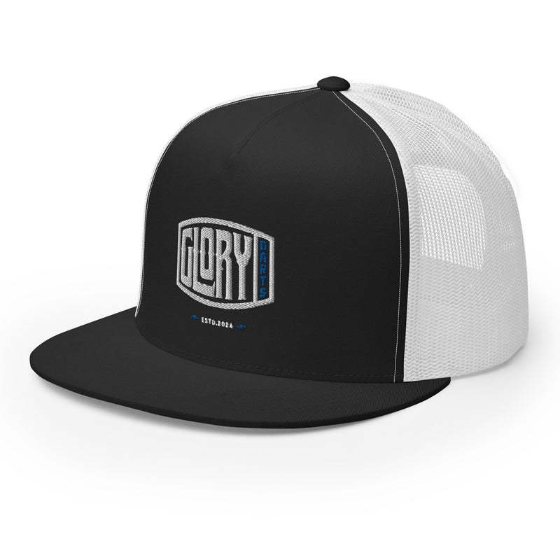 Glory Darts - Badge Trucker-Cap Blue