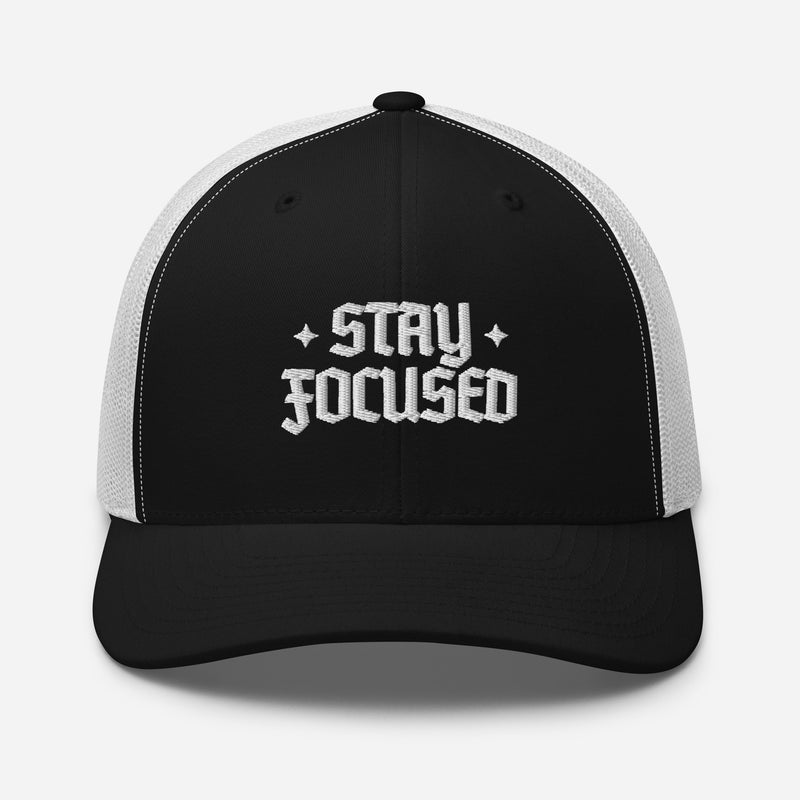 Glory Darts - Stay Focused Retro Trucker-Cap