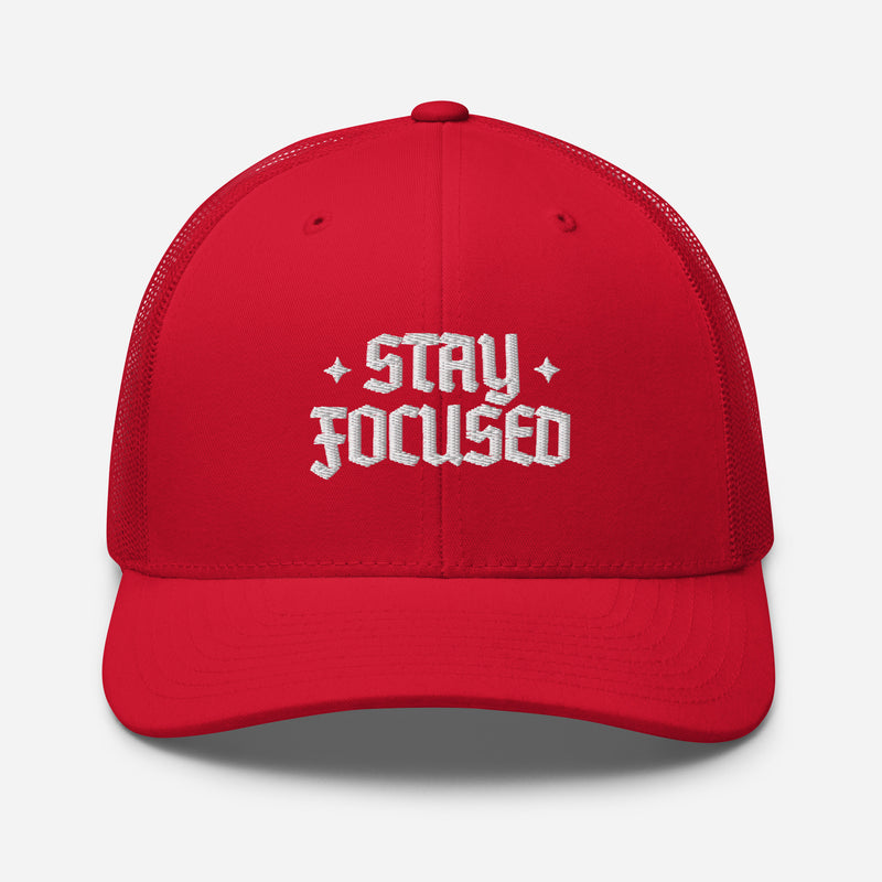 Glory Darts - Stay Focused Retro Trucker-Cap