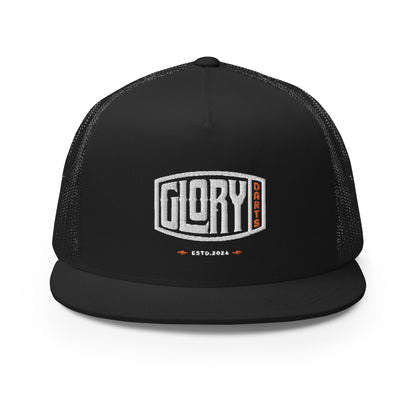 Glory Darts - Badge Trucker-Cap Orange