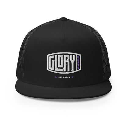 Glory Darts - Badge Trucker-Cap Purple