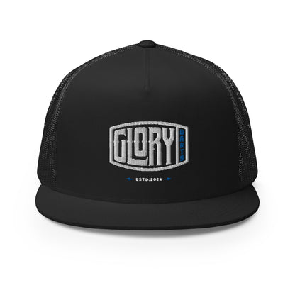 Glory Darts - Badge Trucker-Cap Blue