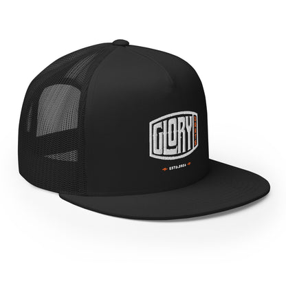 Glory Darts - Badge Trucker-Cap Orange