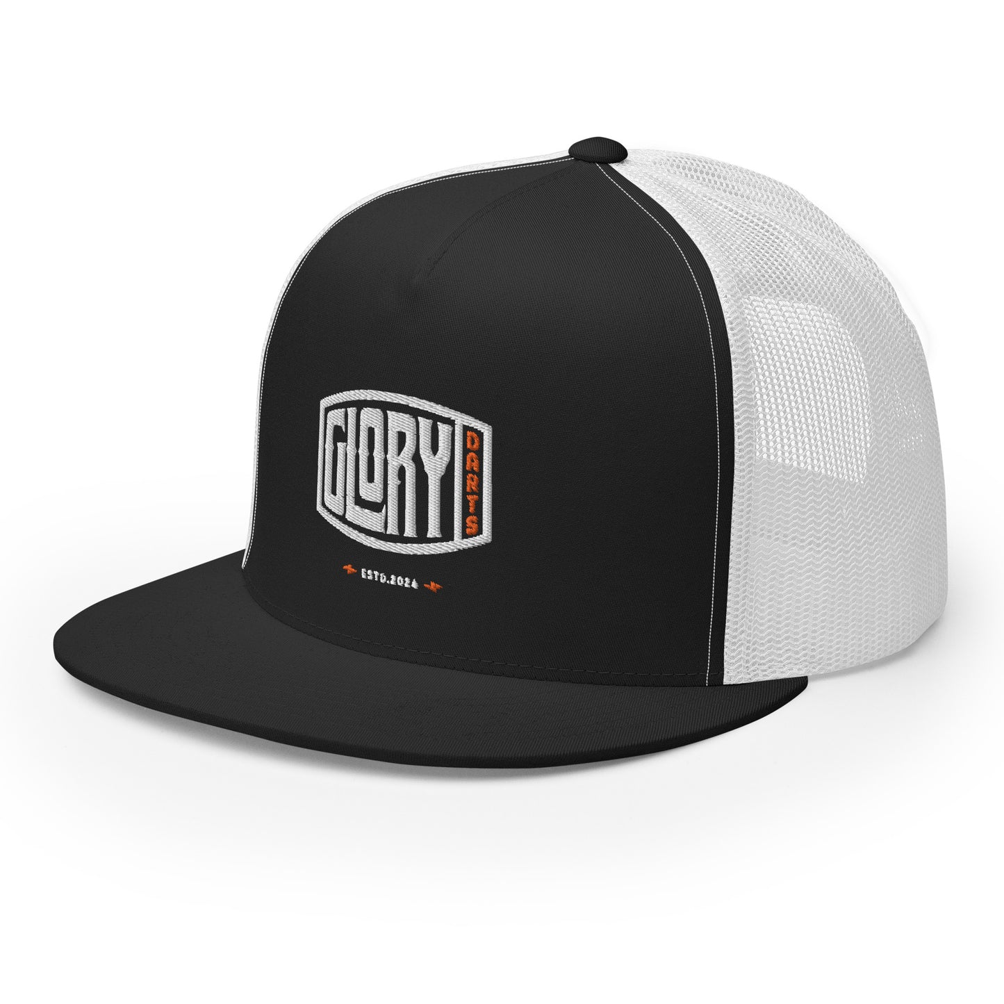 Glory Darts - Badge Trucker-Cap Orange