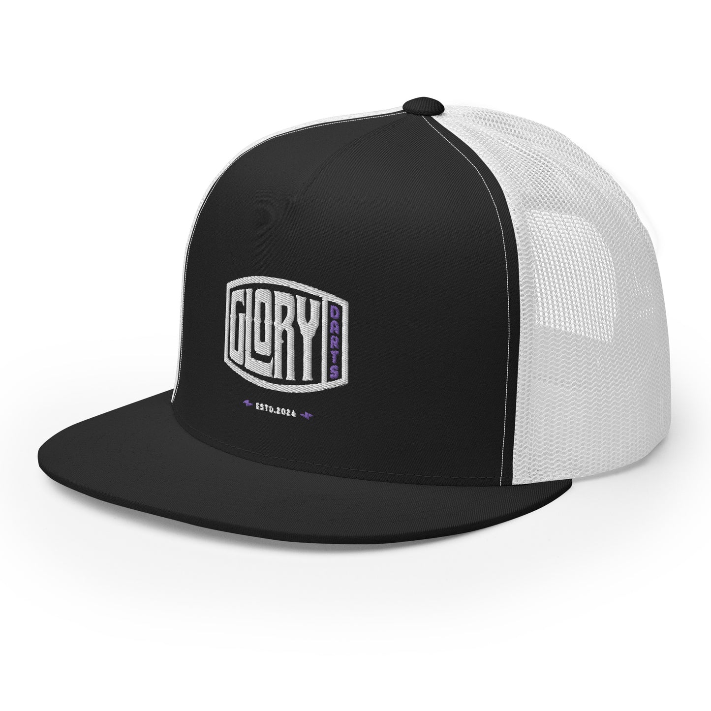 Glory Darts - Badge Trucker-Cap Purple