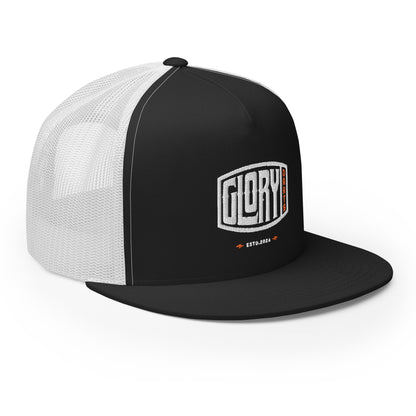 Glory Darts - Badge Trucker-Cap Orange