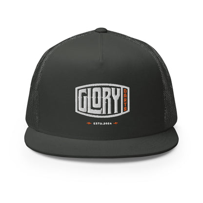 Glory Darts - Badge Trucker-Cap Orange