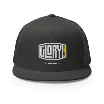 Glory Darts - Badge Trucker-Cap Yellow