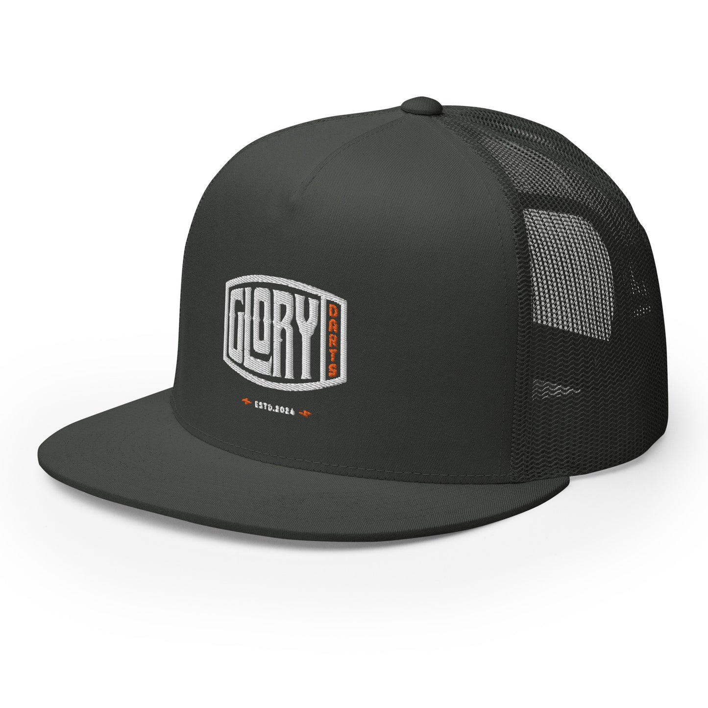 Glory Darts - Badge Trucker-Cap Orange