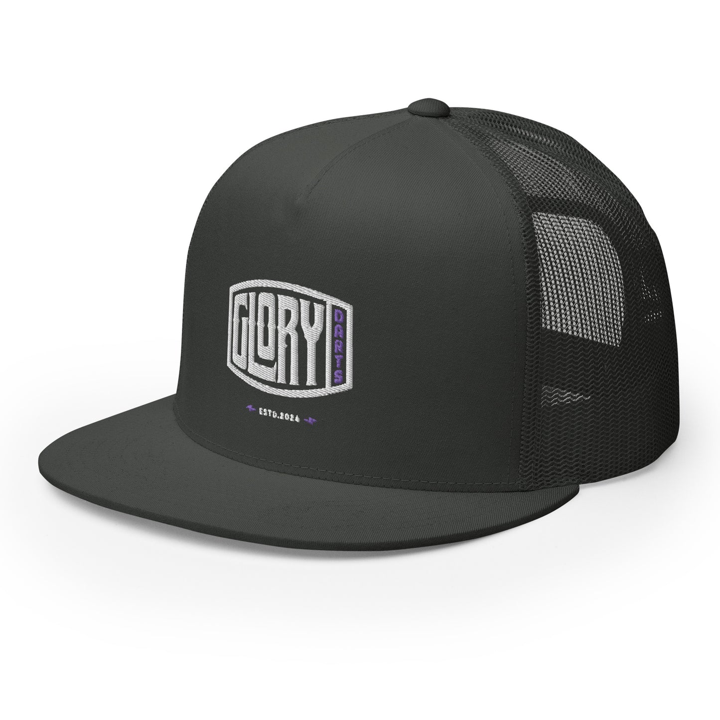 Glory Darts - Badge Trucker-Cap Purple