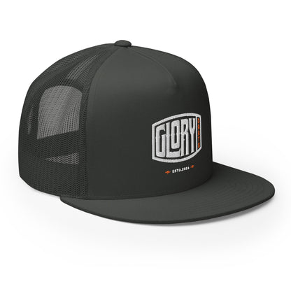 Glory Darts - Badge Trucker-Cap Orange