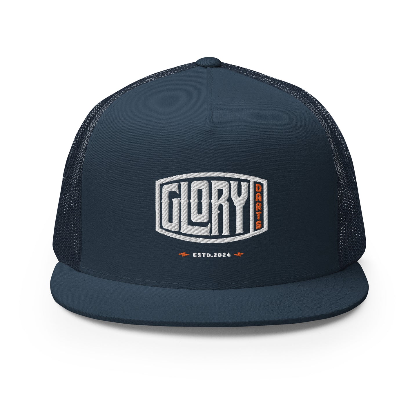 Glory Darts - Badge Trucker-Cap Orange