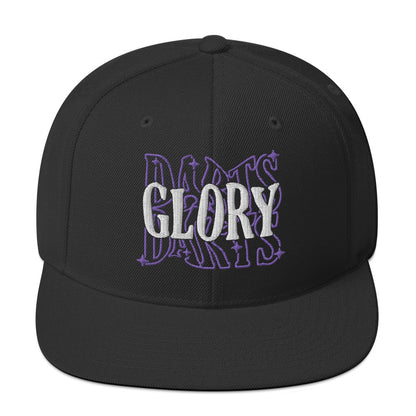 Glory Darts - Blurred Snapback-Cap Purple