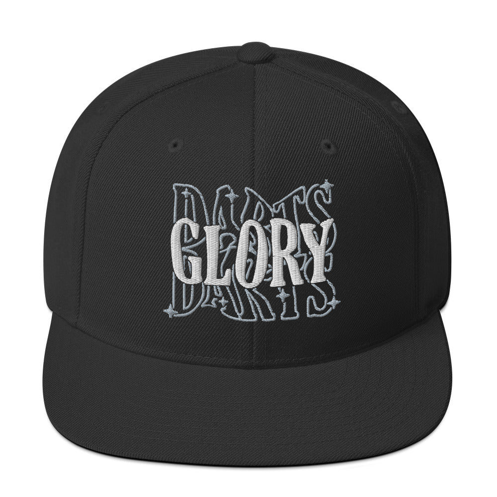 Glory Darts - Blurred Snapback-Cap Grey