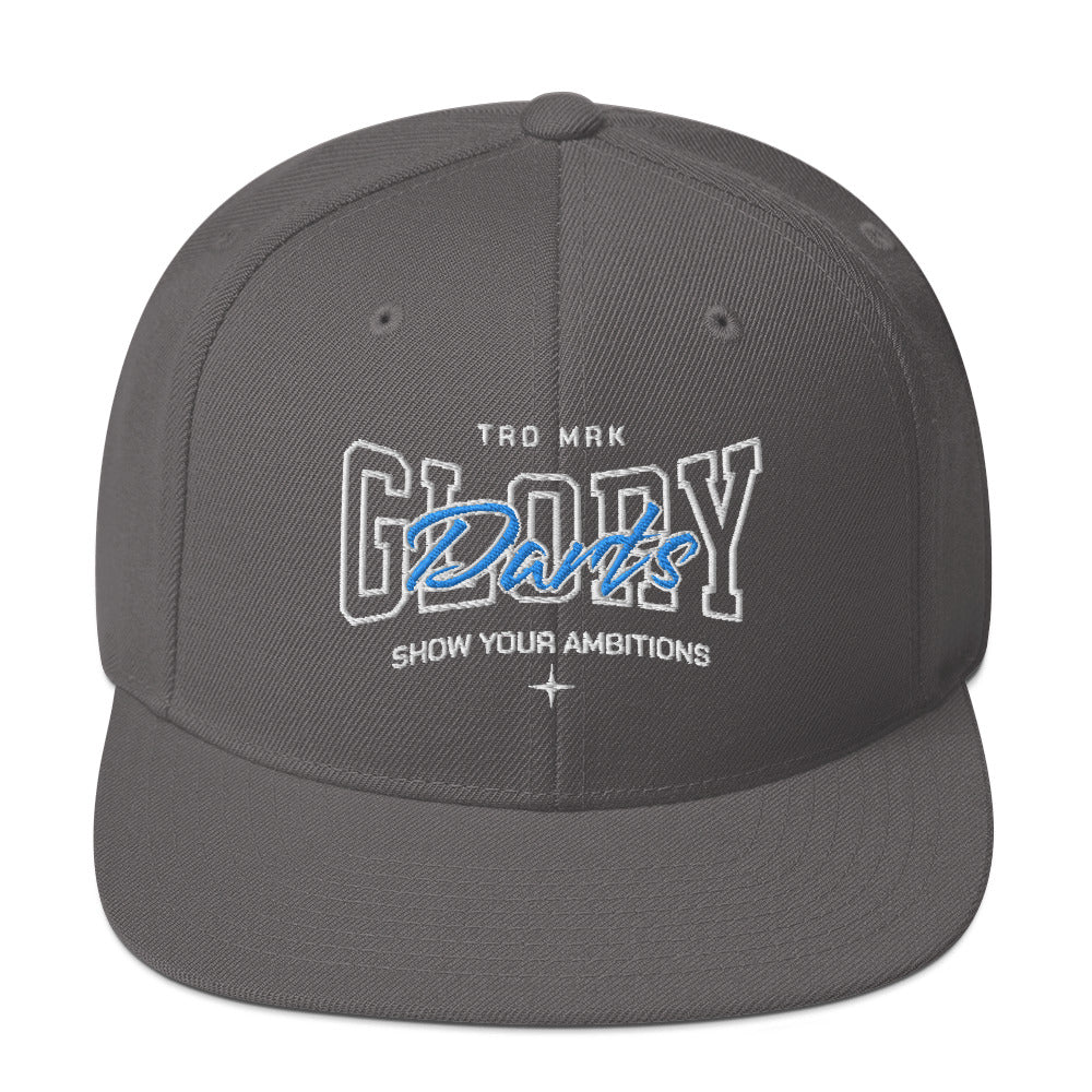 Glory Darts - Ambitions Snapback-Cap Blue