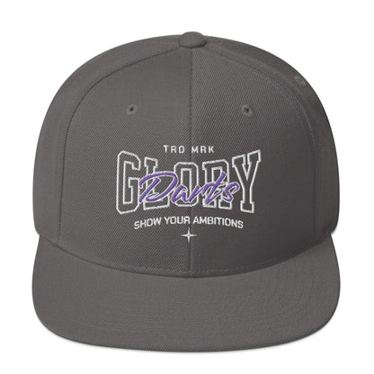 Glory Darts - Ambitions Snapback-Cap Purple