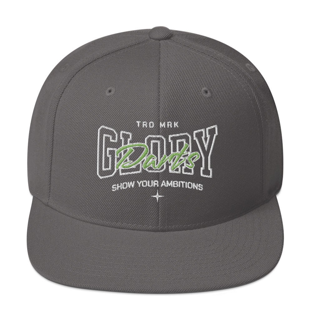 Glory Darts - Ambitions Snapback-Cap Green