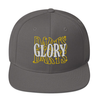 Glory Darts - Blurred Snapback-Cap Yellow