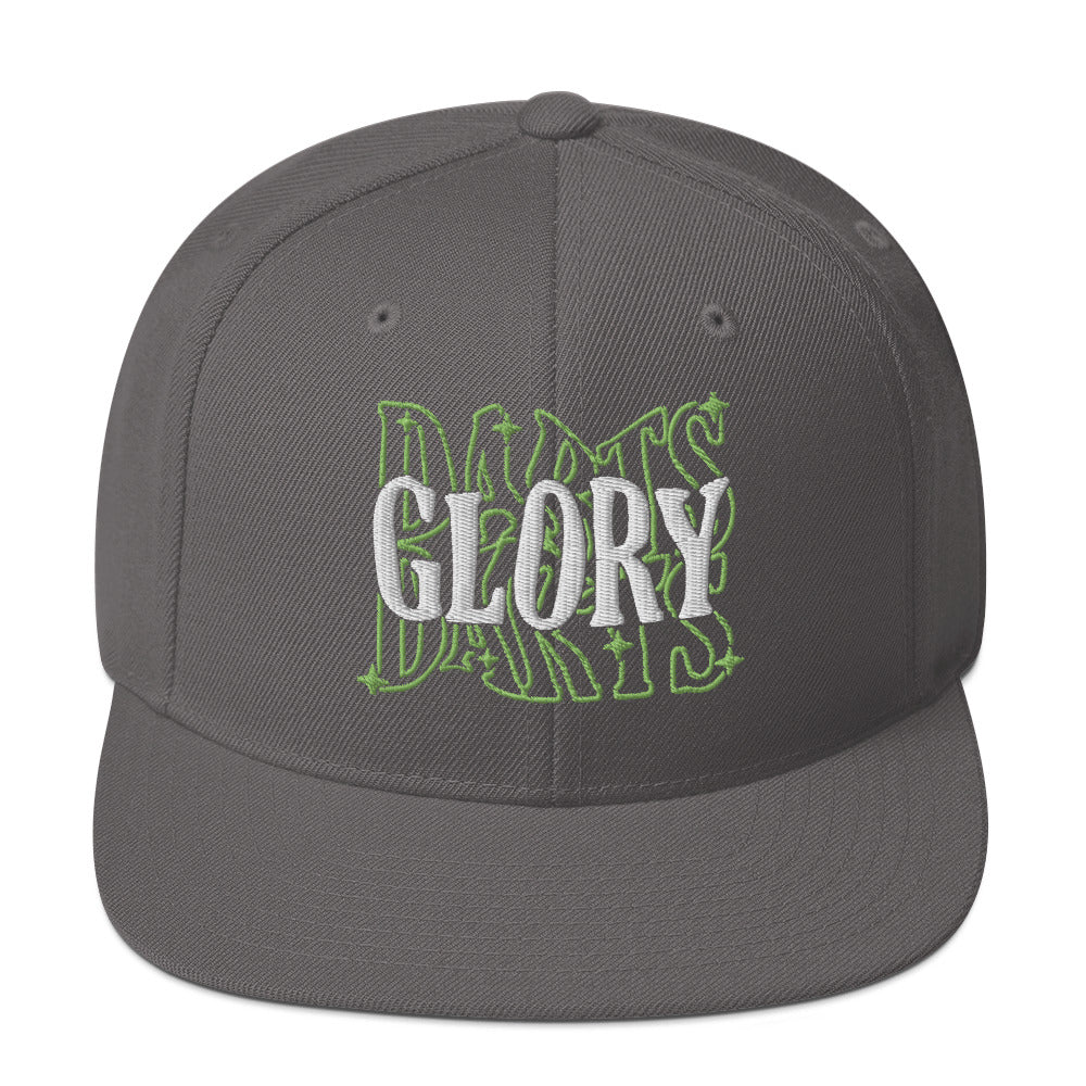 Glory Darts - Blurred Snapback-Cap Green