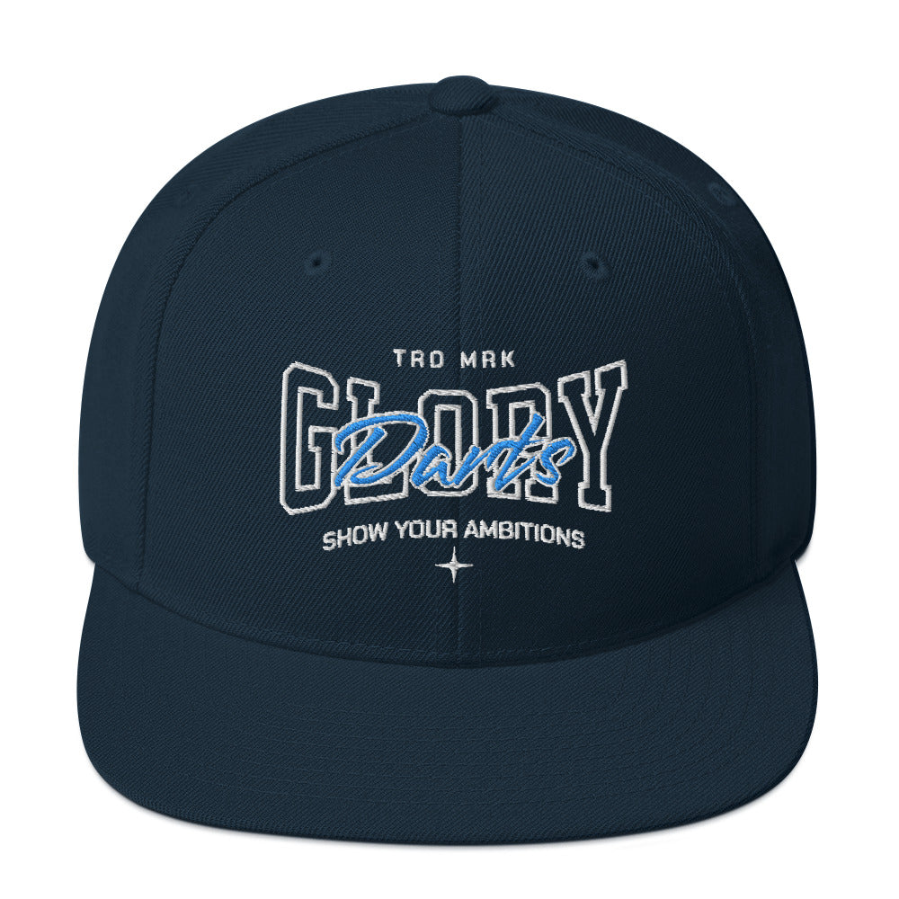 Glory Darts - Ambitions Snapback-Cap Blue