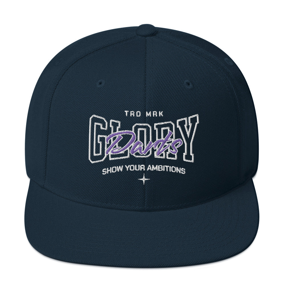 Glory Darts - Ambitions Snapback-Cap Purple