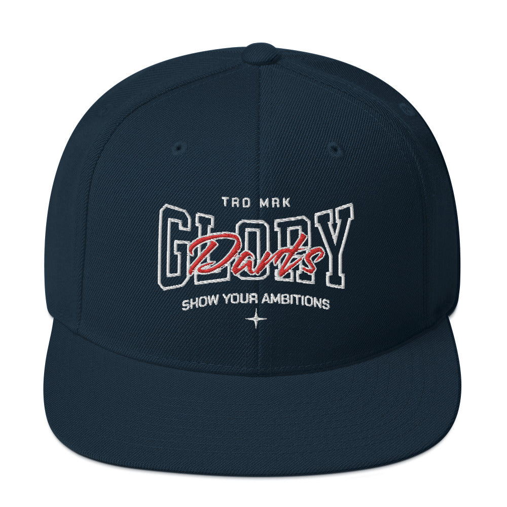 Glory Darts - Ambitions Snapback-Cap Red