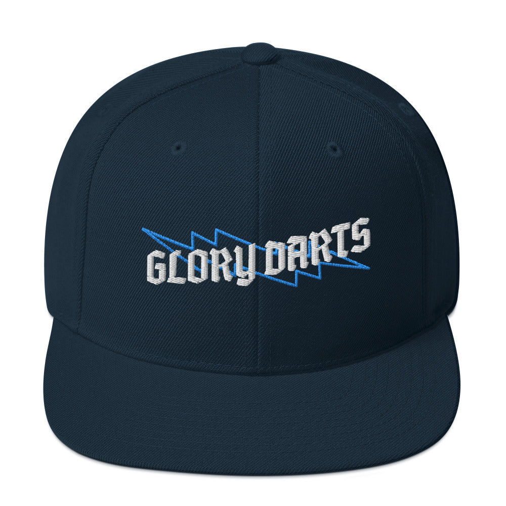 Glory Darts - Flash Snapback-Cap Blue