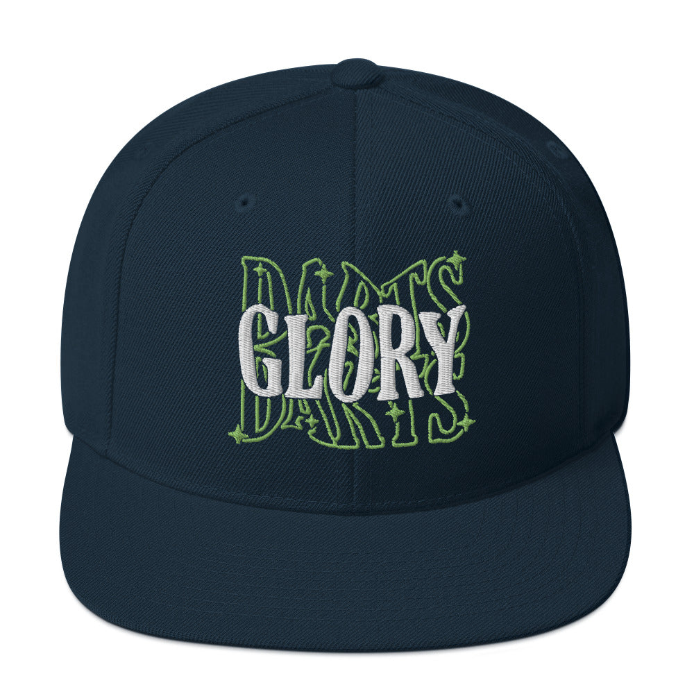 Glory Darts - Blurred Snapback-Cap Green