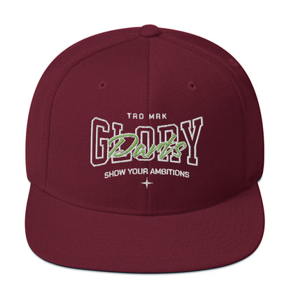 Glory Darts - Ambitions Snapback-Cap Green