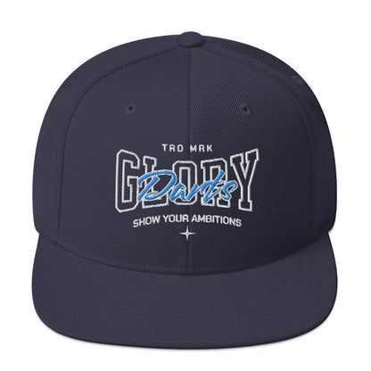 Glory Darts - Ambitions Snapback-Cap Blue