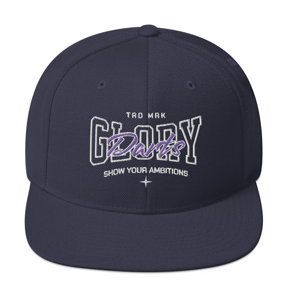 Glory Darts - Ambitions Snapback-Cap Purple