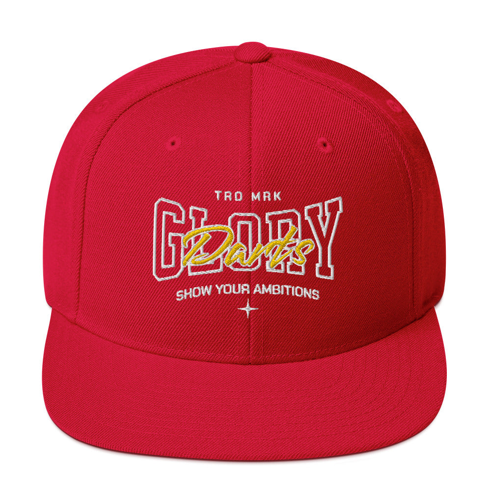 Glory Darts - Ambitions Snapback-Cap Yellow