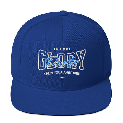 Glory Darts - Ambitions Snapback-Cap Blue