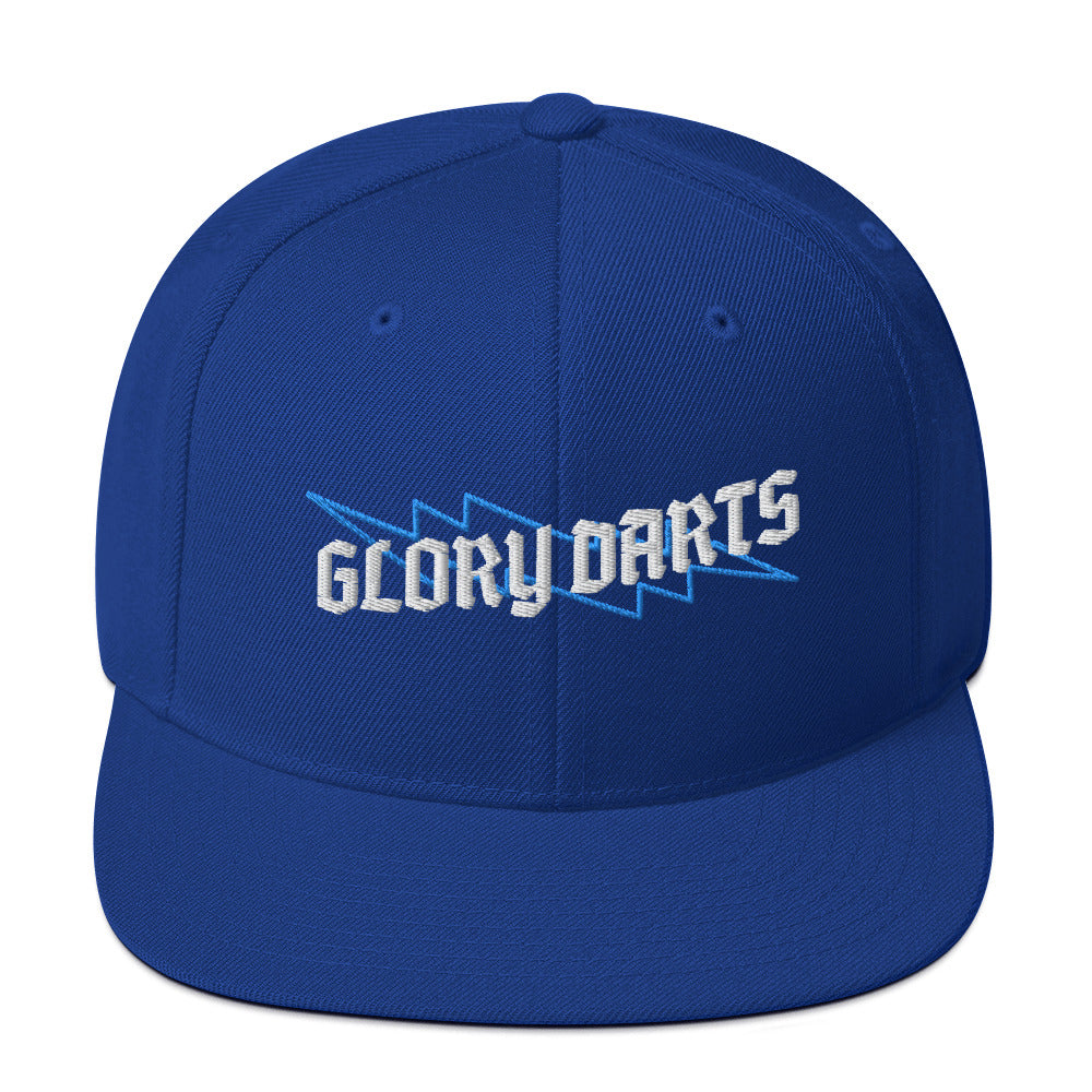 Glory Darts - Flash Snapback-Cap Blue