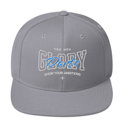 Glory Darts - Ambitions Snapback-Cap Blue