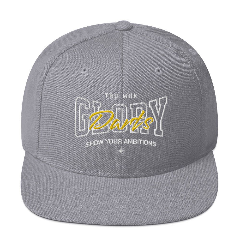 Glory Darts - Ambitions Snapback-Cap Yellow