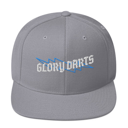 Glory Darts - Flash Snapback-Cap Blue