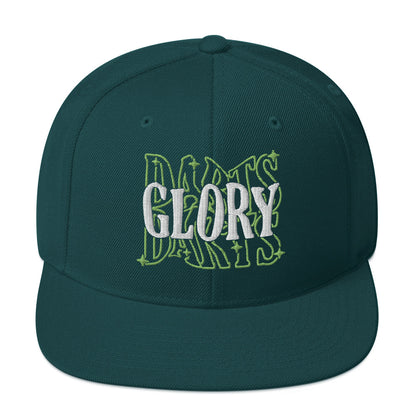 Glory Darts - Blurred Snapback-Cap Green