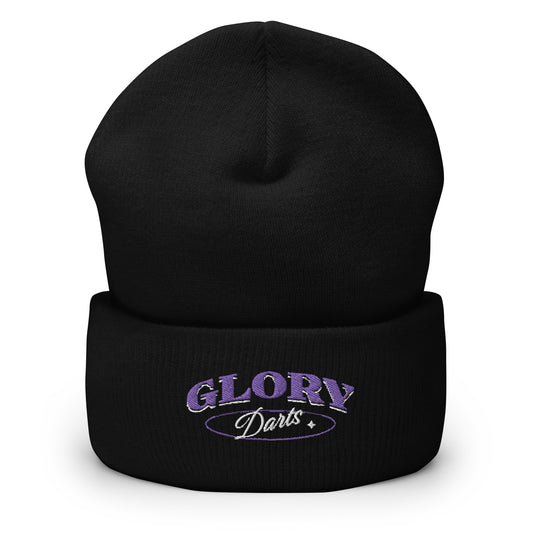 Glory Darts - Trueb Beanie Purple White