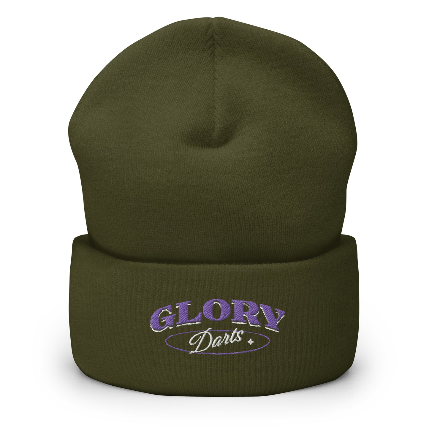 Glory Darts - Trueb Beanie Purple White