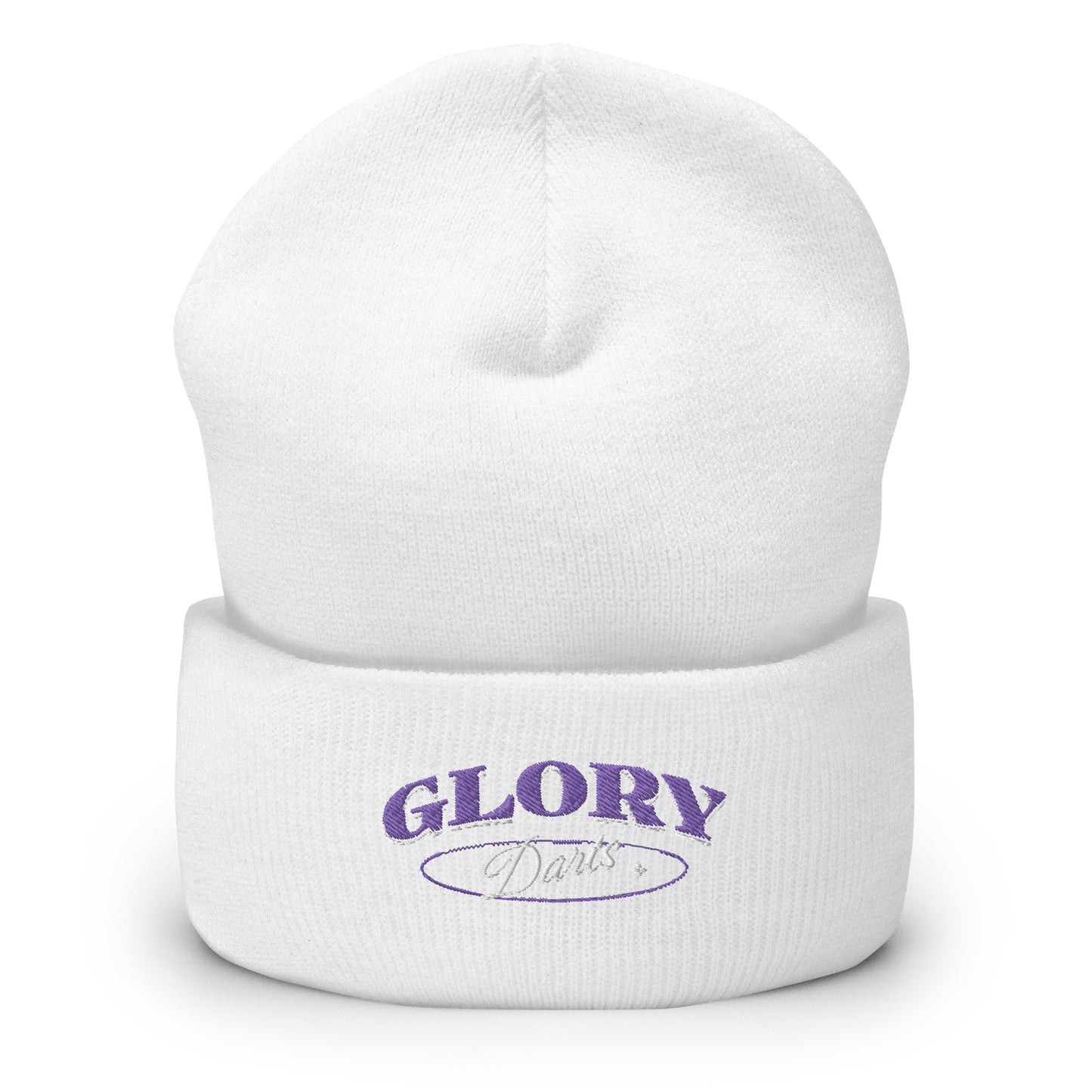 Glory Darts - Trueb Beanie Purple White