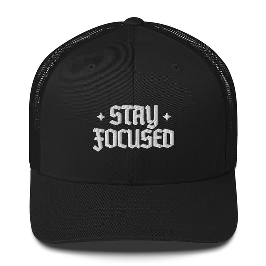 Glory Darts - Stay Focused Retro Trucker-Cap