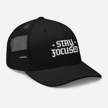 Glory Darts - Stay Focused Retro Trucker-Cap