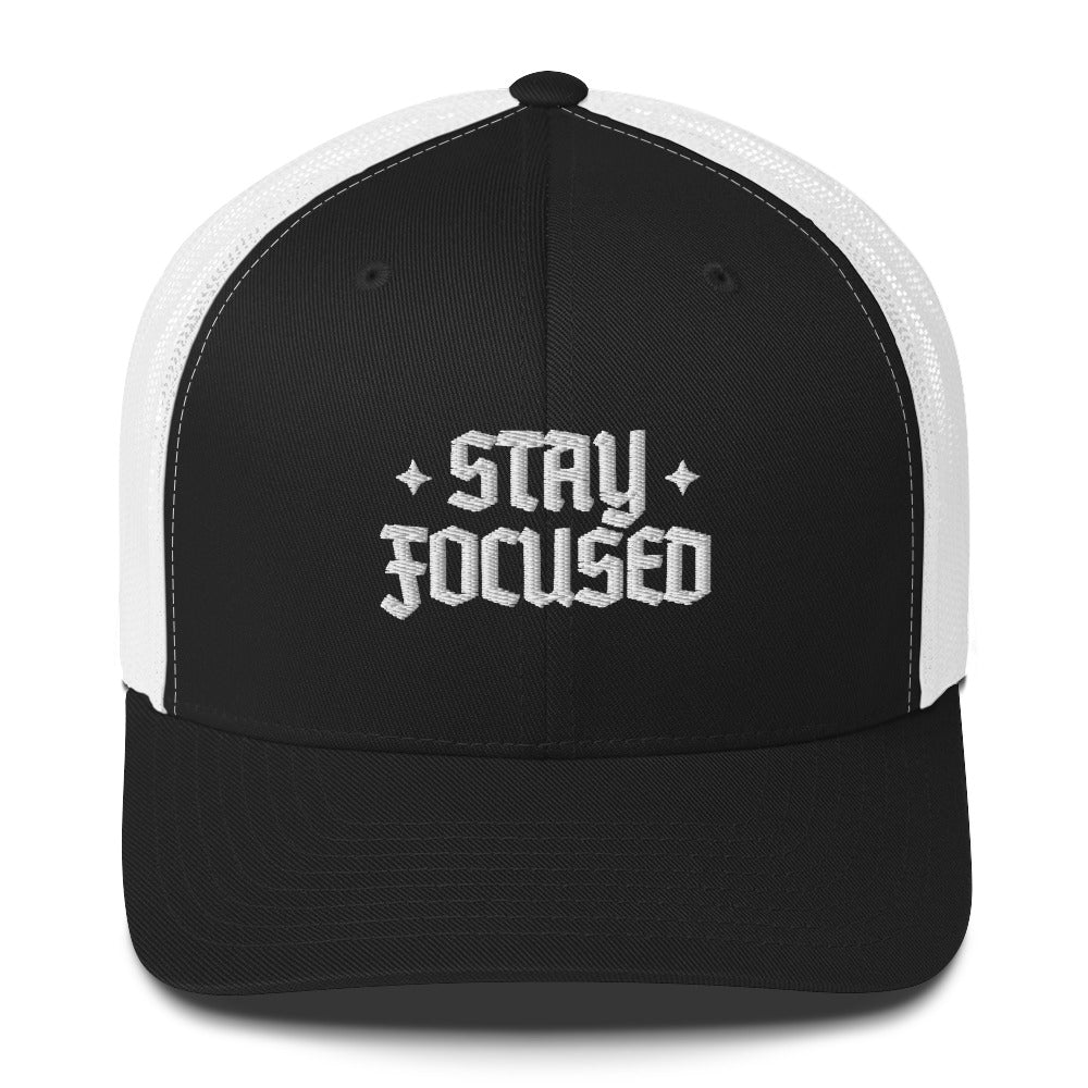 Glory Darts - Stay Focused Retro Trucker-Cap