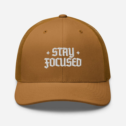 Glory Darts - Stay Focused Retro Trucker-Cap