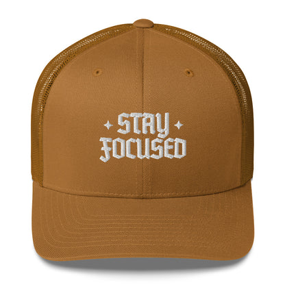 Glory Darts - Stay Focused Retro Trucker-Cap