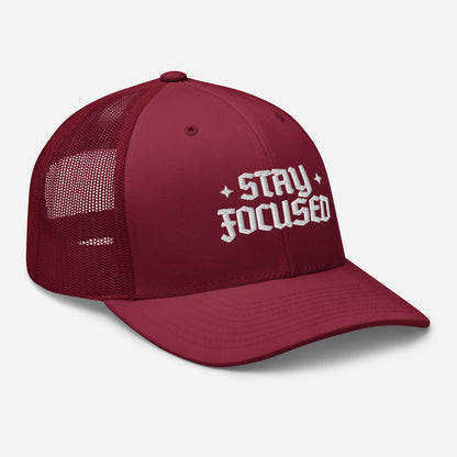 Glory Darts - Stay Focused Retro Trucker-Cap