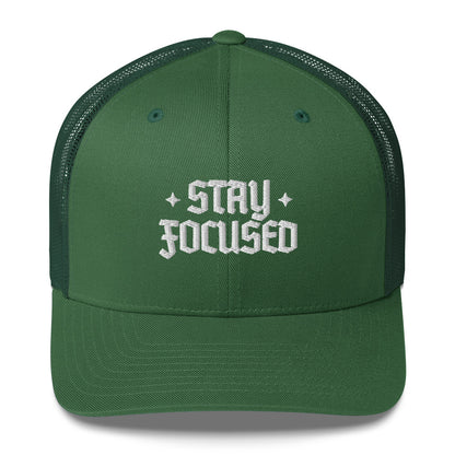 Glory Darts - Stay Focused Retro Trucker-Cap